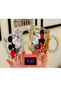 فنجان شیشه ای میکی موس