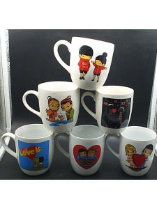 ماگ یک رو چاپ نسترن (طرح لاو جدید)