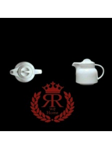 قوری 2نفره هتلی سفید