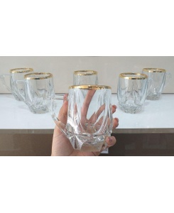 فنجان استاتیک خط طلا