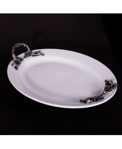 دیس 36 بیضی هتلی دسته پیوتر