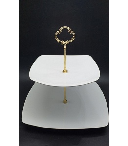 شیرینی خوری دو طبقه سناتور سفید