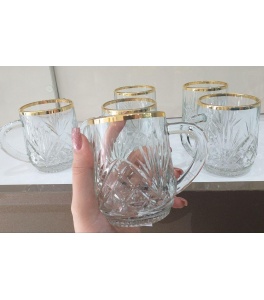 فنجان آنیتا خط طلا