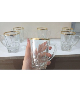 فنجان بلو خط طلا