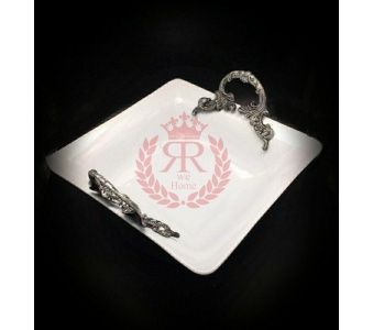 کاسه دسته پیوتر پایه دار فلت سایز 24