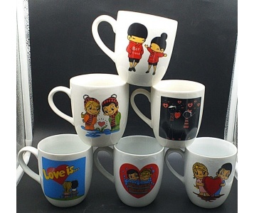 ماگ یک رو چاپ نسترن (طرح لاو جدید)