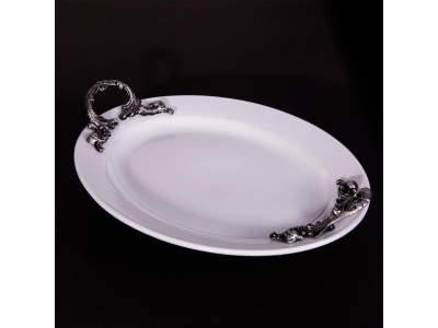 دیس 36 بیضی هتلی دسته پیوتر