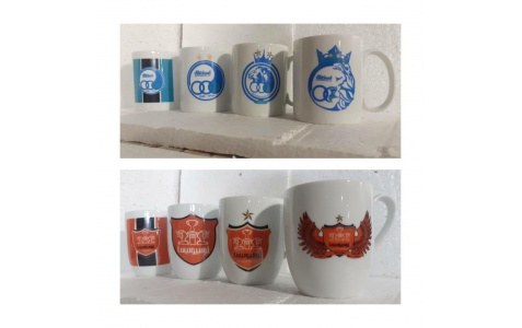 ماگ یک رو چاپ نسترن (طرح استقلال و پرسپولیس )