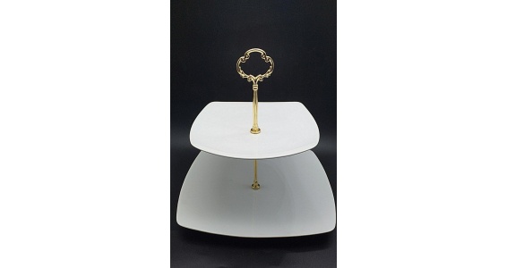 شیرینی خوری دو طبقه سناتور سفید